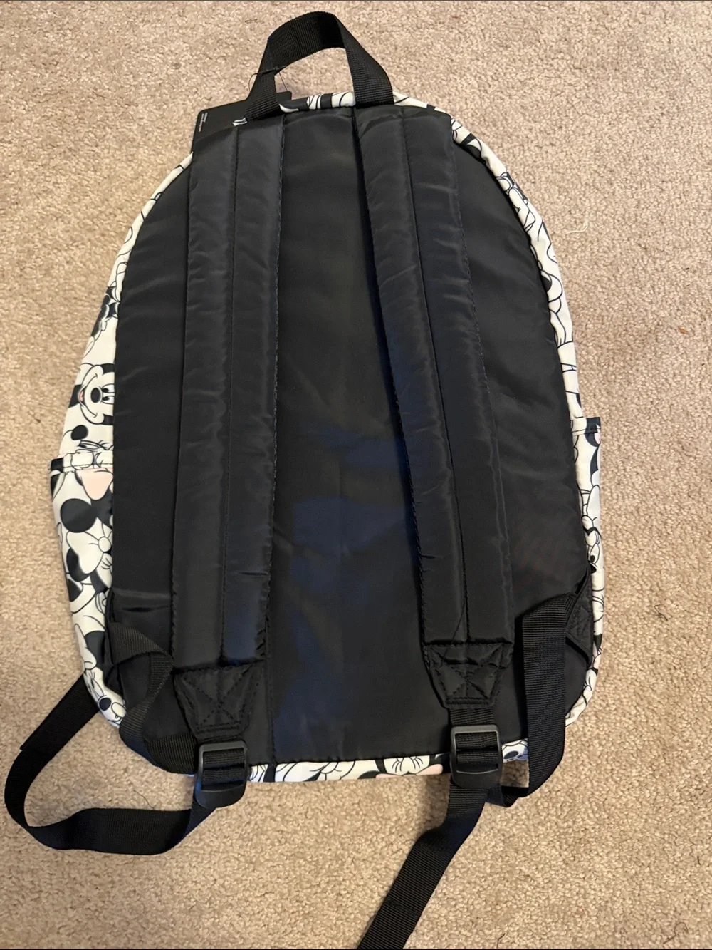 Disney Minnie Mouse Pink and Black Kids Backpack